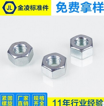 外贸定制高强度六角螺母
