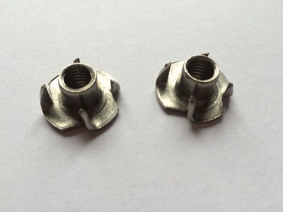 优质不锈钢304四爪螺母、四脚钉、四爪钉M5*15*8高强度四爪螺母